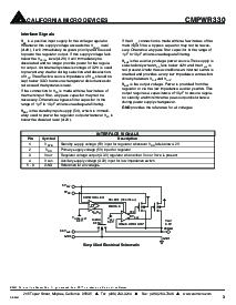 浏览型号CMPWR330SA的Datasheet PDF文件第3页