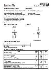 浏览型号CMT2N7002的Datasheet PDF文件第1页