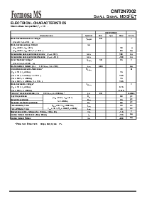 浏览型号CMT2N7002的Datasheet PDF文件第2页