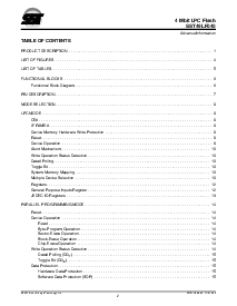 浏览型号SST49LF040-33-4C-NH的Datasheet PDF文件第2页