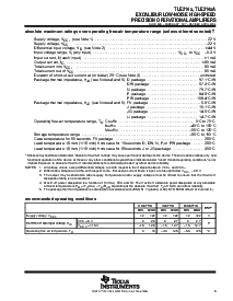 浏览型号TLE2144CNE4的Datasheet PDF文件第5页