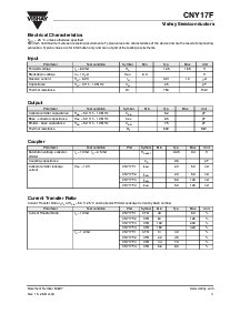 浏览型号CNY17F-4X009的Datasheet PDF文件第3页