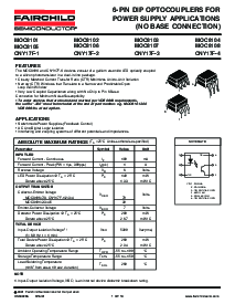 浏览型号CNY17F-3的Datasheet PDF文件第1页