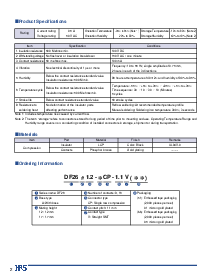 浏览型号DF26A1.2-9CP-1.1V的Datasheet PDF文件第2页