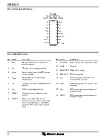浏览型号ML4824CP-2的Datasheet PDF文件第2页