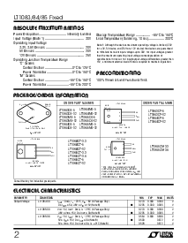 浏览型号LT1084CP-12的Datasheet PDF文件第2页