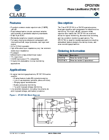 浏览型号CPC5710NTR的Datasheet PDF文件第1页