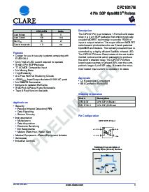 浏览型号CPC1017NTR的Datasheet PDF文件第1页