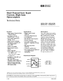 浏览型号HCPL-0731的Datasheet PDF文件第1页