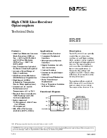 浏览型号HCPL-2631的Datasheet PDF文件第1页