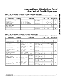 浏览型号MAX4539CPP的Datasheet PDF文件第5页
