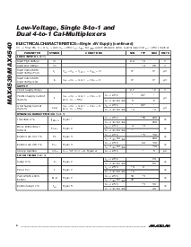 浏览型号MAX4539CPP的Datasheet PDF文件第6页