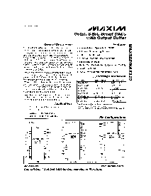 浏览型号MAX528CPP的Datasheet PDF文件第1页