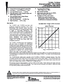 浏览型号TLC2274CPWRG4的Datasheet PDF文件第1页