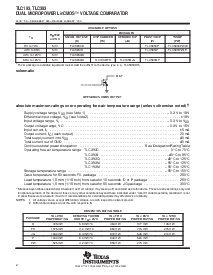 浏览型号TLC393CPWLE的Datasheet PDF文件第2页