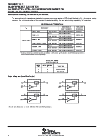 浏览型号SN74CBT3125CPWRE4的Datasheet PDF文件第2页