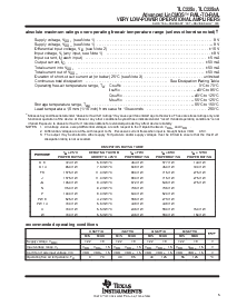 浏览型号TLC2252CPWLE的Datasheet PDF文件第5页