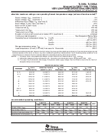 浏览型号TLC2254CPWLE的Datasheet PDF文件第5页