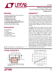 浏览型号LT1175CQ-5的Datasheet PDF文件第1页