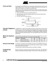 浏览型号ATF22V10CQ-15JC的Datasheet PDF文件第6页