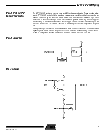 浏览型号ATF22V10CQ-15JC的Datasheet PDF文件第7页
