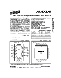 浏览型号MAX458CQH的Datasheet PDF文件第1页