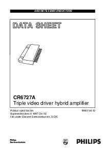 浏览型号CR6727A的Datasheet PDF文件第1页