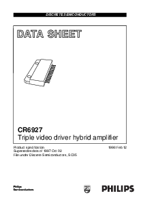 浏览型号CR6927的Datasheet PDF文件第1页