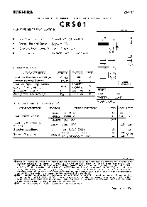 浏览型号CRS01的Datasheet PDF文件第1页