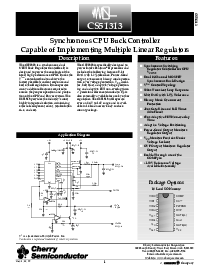 浏览型号CS51313GDR16的Datasheet PDF文件第1页