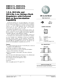 浏览型号CS51414G的Datasheet PDF文件第1页