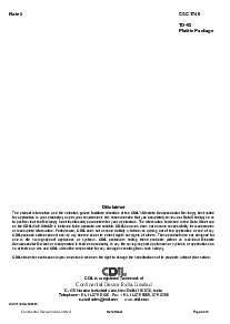 浏览型号CSC1740O的Datasheet PDF文件第3页