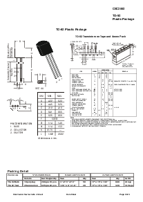 浏览型号CSC2002M的Datasheet PDF文件第2页