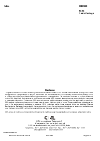 浏览型号CSC2002M的Datasheet PDF文件第3页