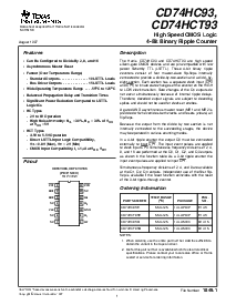 浏览型号CD74HCT93的Datasheet PDF文件第1页