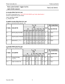 浏览型号74HCT9115的Datasheet PDF文件第5页