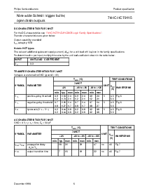 浏览型号74HCT9115的Datasheet PDF文件第6页