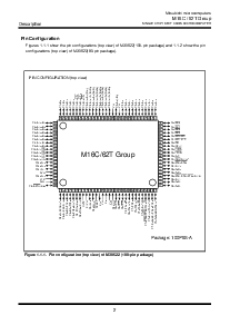 浏览型号M30622ECTFP的Datasheet PDF文件第2页