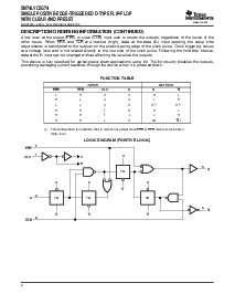 浏览型号SN74LVC2G74DCTRE4的Datasheet PDF文件第2页