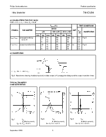 浏览型号74HCU04的Datasheet PDF文件第5页