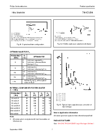 浏览型号74HCU04N的Datasheet PDF文件第7页