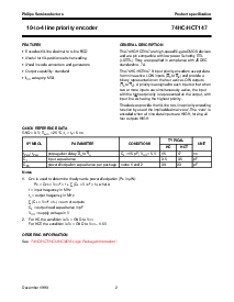 浏览型号74HCU147N的Datasheet PDF文件第2页