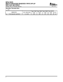 浏览型号SN74LVC2G74DCUTE4的Datasheet PDF文件第6页