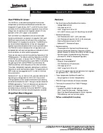 浏览型号ISL6534CV-T的Datasheet PDF文件第1页