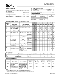 浏览型号CY7C1049CV33-10ZI的Datasheet PDF文件第3页