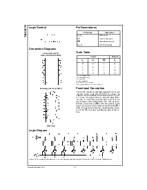 浏览型号74LCX374WMX的Datasheet PDF文件第2页