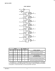 浏览型号MC74LCX573DW的Datasheet PDF文件第2页