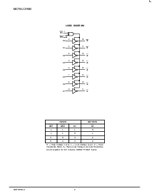 浏览型号MC74LCX540SD的Datasheet PDF文件第2页