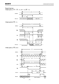 浏览型号CXK581000AM的Datasheet PDF文件第6页