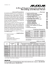 浏览型号MAX6316LUK29CY-T的Datasheet PDF文件第1页
